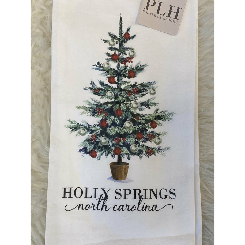 Christmas Tree Tea Towel - Holly Springs