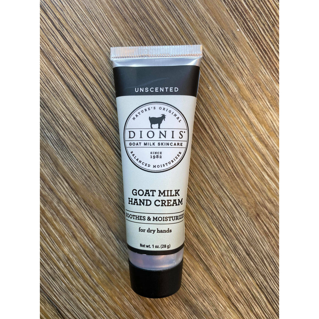 Unscented Goat Milk Hand & Body Cream, 1oz tube