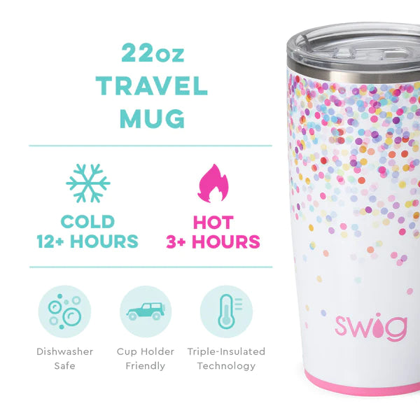 Swig 22 oz. Travel Mug - Confetti