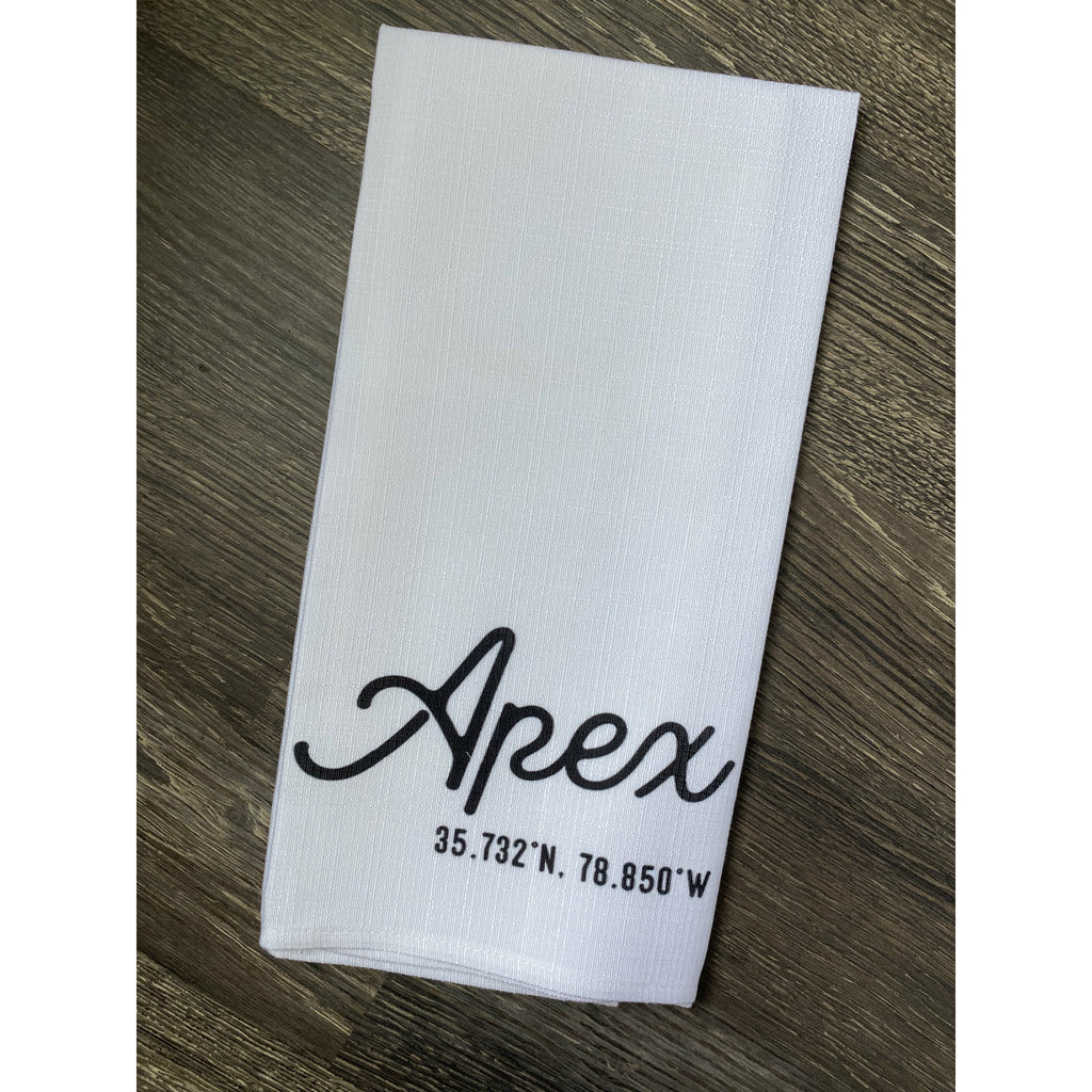Apex Coordinates Tea Towel