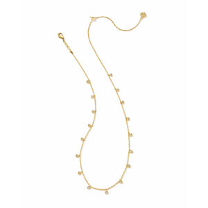 KENDRA SCOTT AMELIA CHAIN NECKLACE GOLD METAL