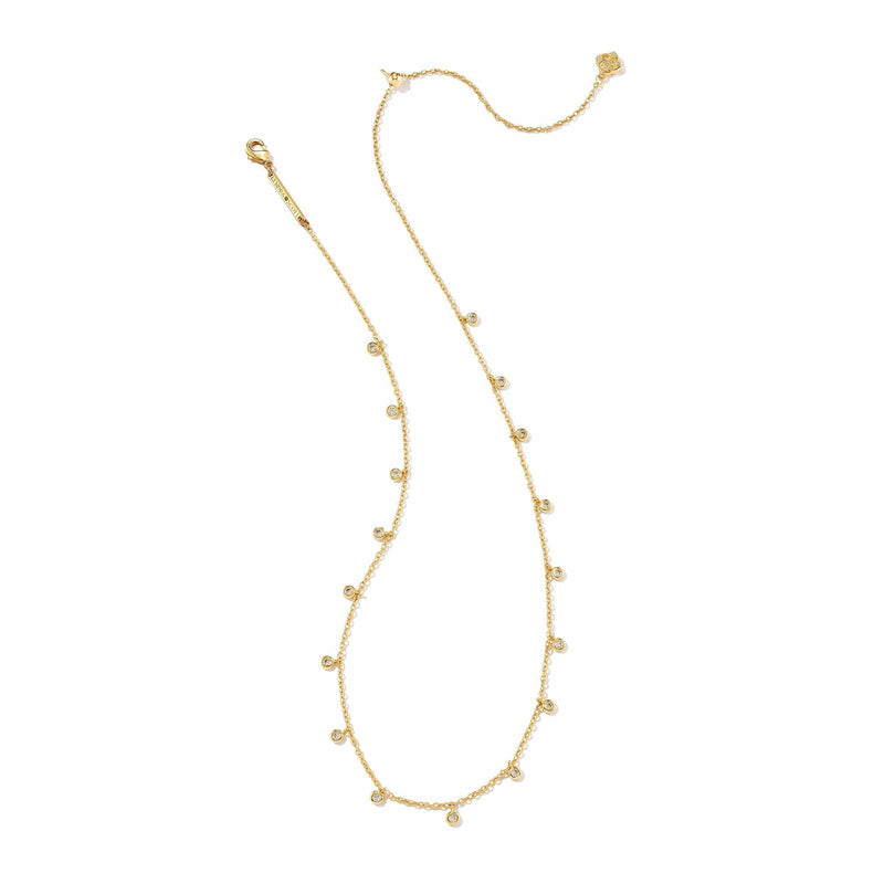 KENDRA SCOTT AMELIA CHAIN NECKLACE GOLD METAL