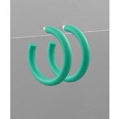 Color Coated Hoops - Green