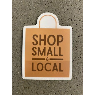 Shop Small Local Sticker