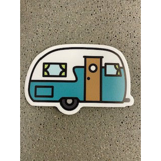 Retro Camper Sticker