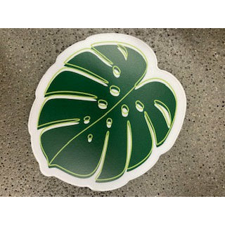 Monstera Deliciosa Leaf Sticker