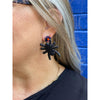 Halloween Seed Beaded Spider Earring