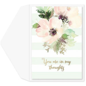 In My Thoughts Sympathy Card