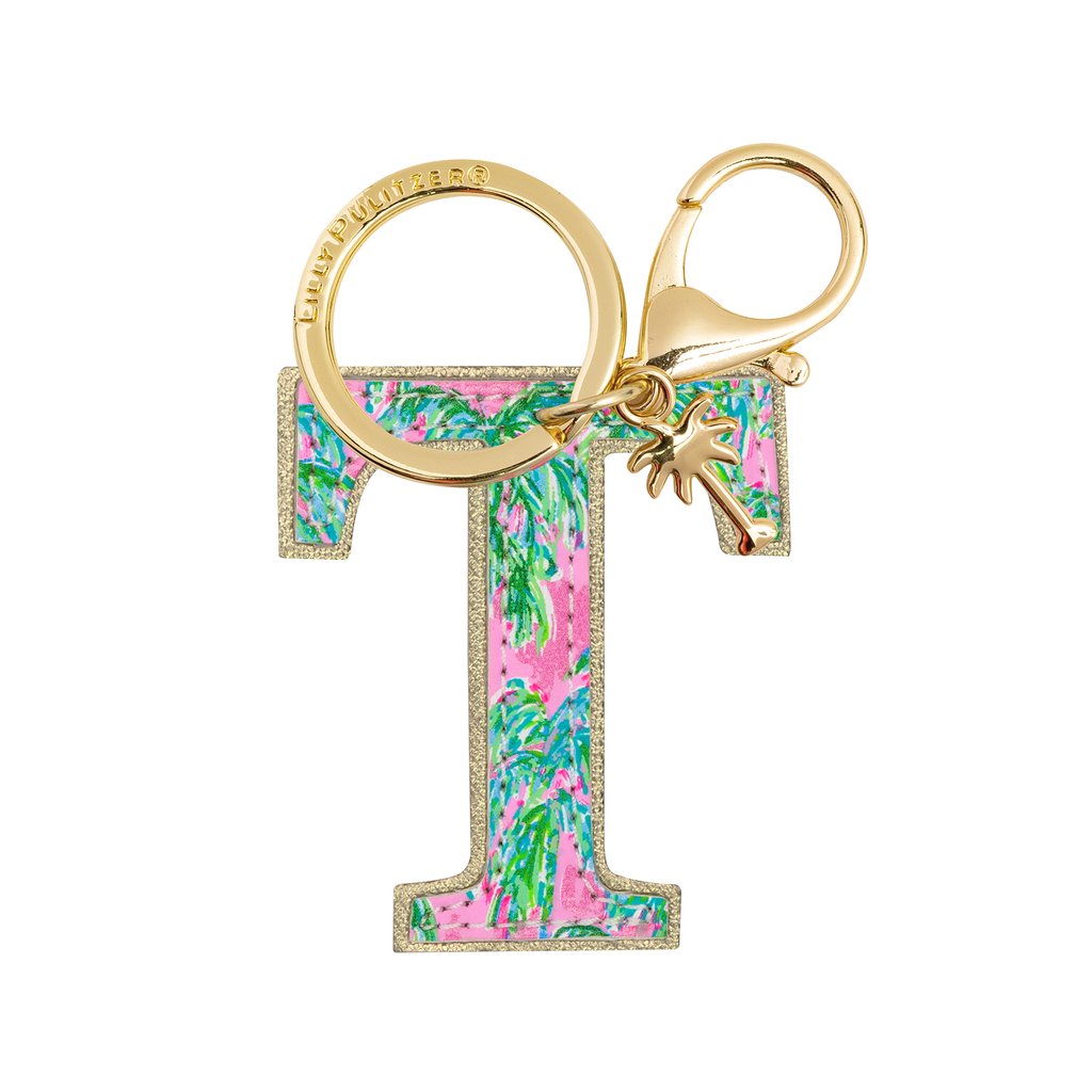 Lilly Pulitzer - Printed Initial Keychain - FINAL SALE – Bless