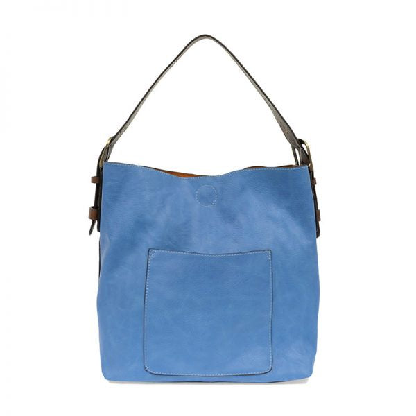 Roanoke Classic Hobo Handbag ($6 to monogram, per bag) - Surf Blue