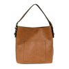 Roanoke Classic Hobo Handbag - Hazelnut/Coffee