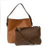Roanoke Classic Hobo Handbag - Hazelnut/Coffee