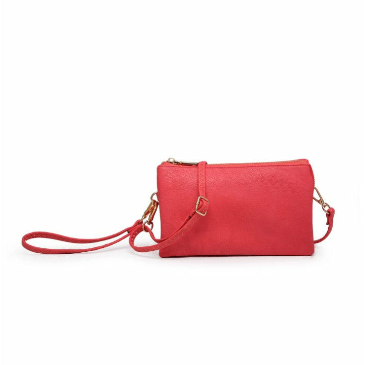 Riley Hot Pink Crossbody Wristlet