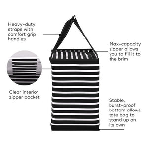 SCOUT 3 Girls Extra-Large Tote Bag - Fleetwood Black
