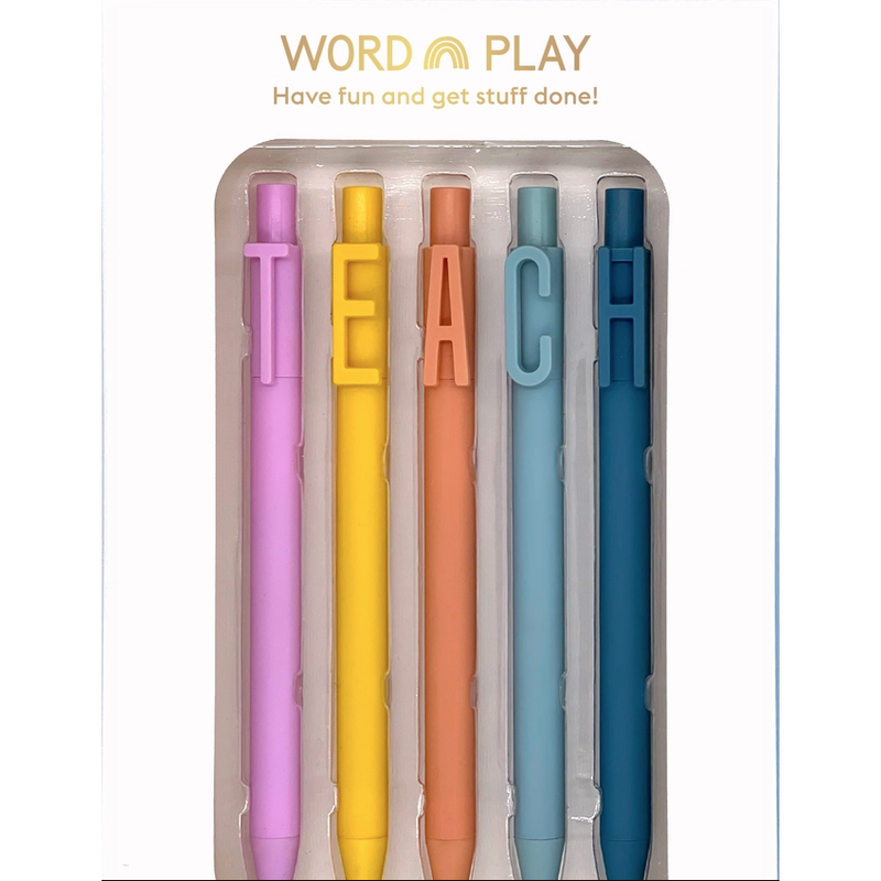 TEACH  Word Play  Pen Box Set