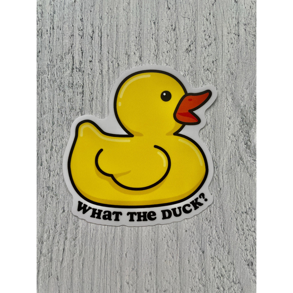 What the Duck Sticker