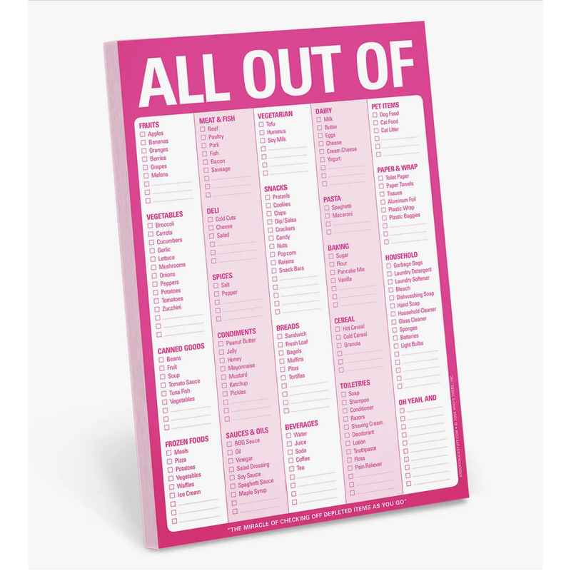 All Out Of Pad® with Magnet (Pink / Original)