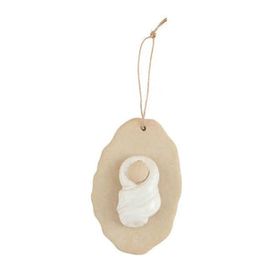 Mud Pie Baby Jesus Nativity Ornament - FINAL SALE