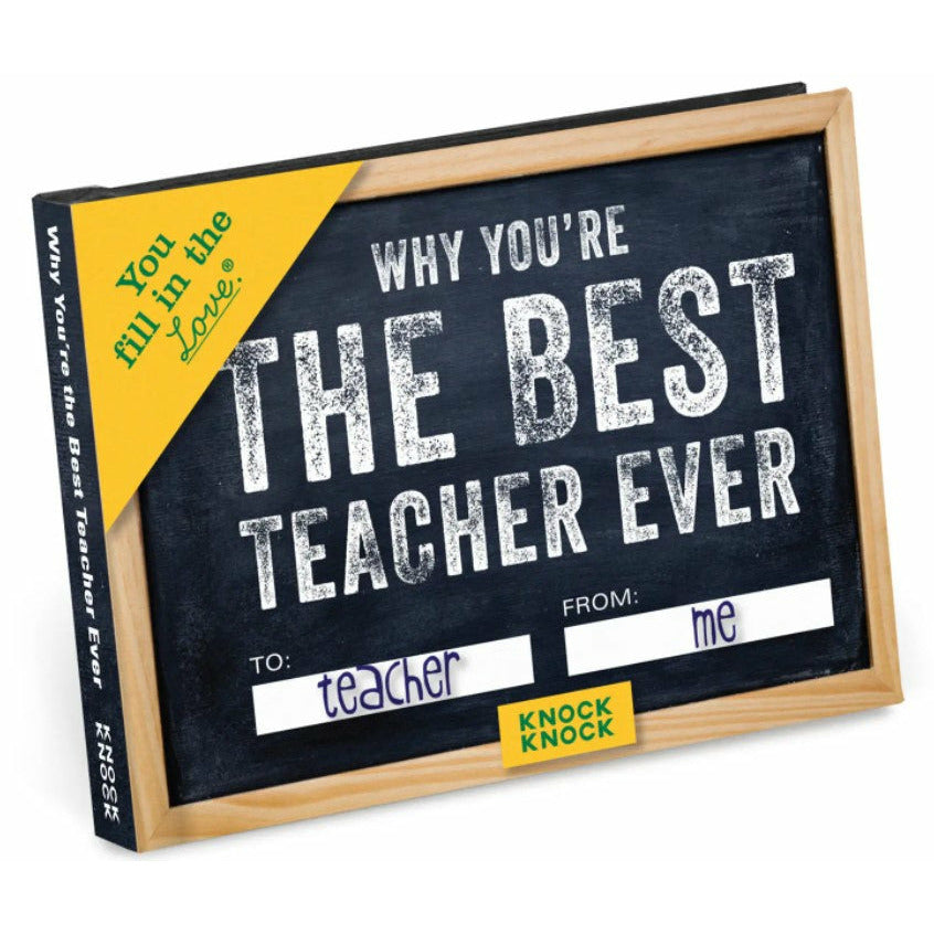 Fill In The Love Book - Best Teacher Ever