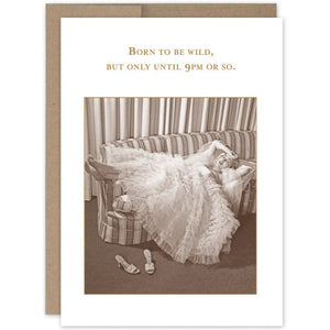 Born To Be Wild Birthday Card