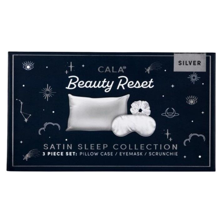 Beauty Reset Satin Sleep Collection - Silver