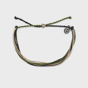 Pura Vida Charity Bracelet - Camo For Our Troops