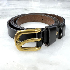 Chelsea Thin Belt - Black