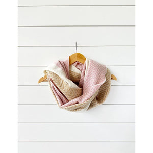 Chevron Scarf - Blush Trio