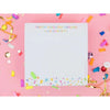 Confetti Sticky Note Cube