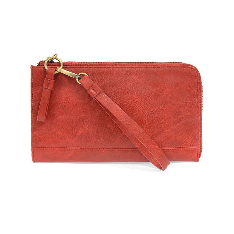 Karina Convertible Wristlet & Wallet - Red