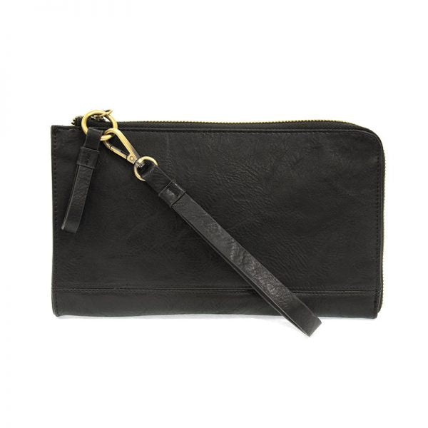 Karina Convertible Wristlet & Wallet - Black