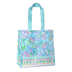 Lilly Pulitzer Market Shopper - Aqua La Vista