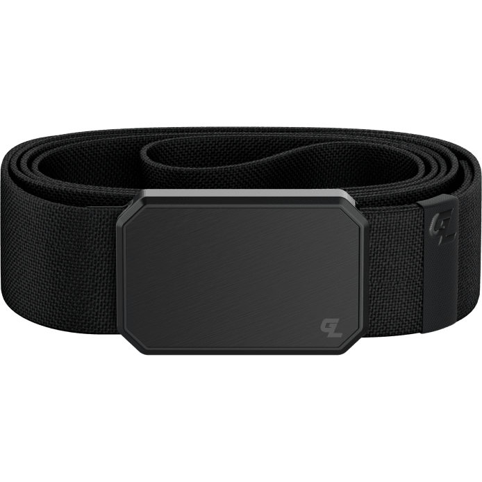 Groove Belt - Black - Brushed Black - OSFM