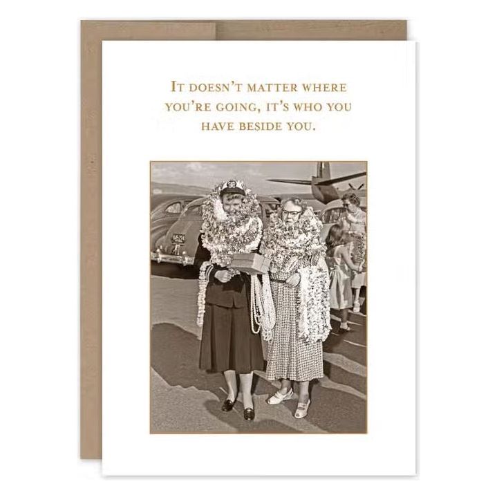 Where You're Going Birthday Card