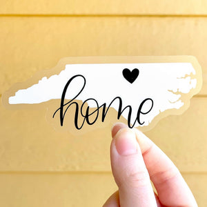 Home NC Raleigh Durham Chapel Hill Sticker