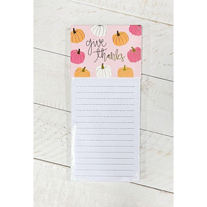 Magnetic Notepad - Give Thanks