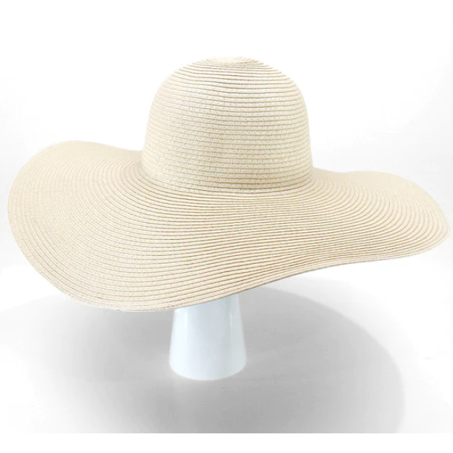 Grace and Lace Beach Straw Hat - Natural