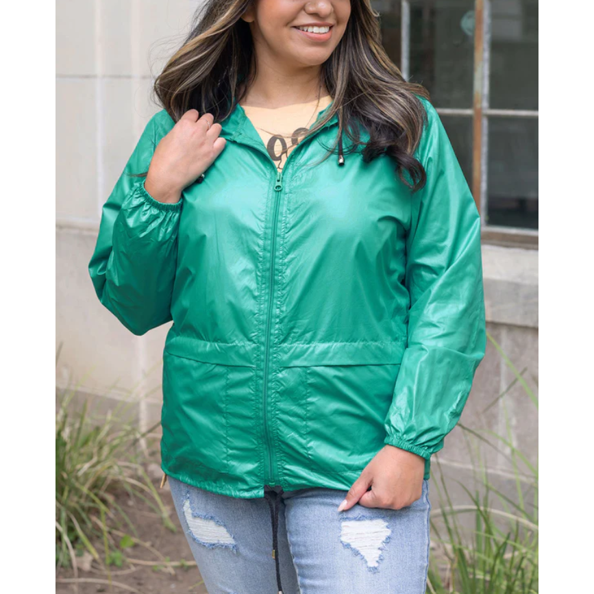 Women's Packable Rain Jacket