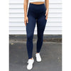 Best Squat Proof Leggings in Navy - Grace and Lace