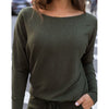 Grace and Lace Classic & Cozy Sweater - Winter Moss