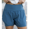 Grace and Lace Everyday Athletic Shorts - Blue Heron - FINAL SALE