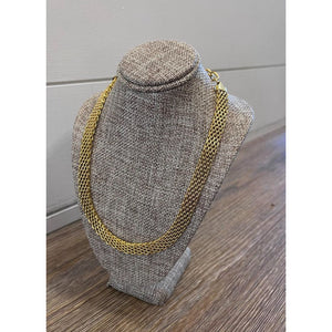 Gold Stainless Steel Mesh Chain