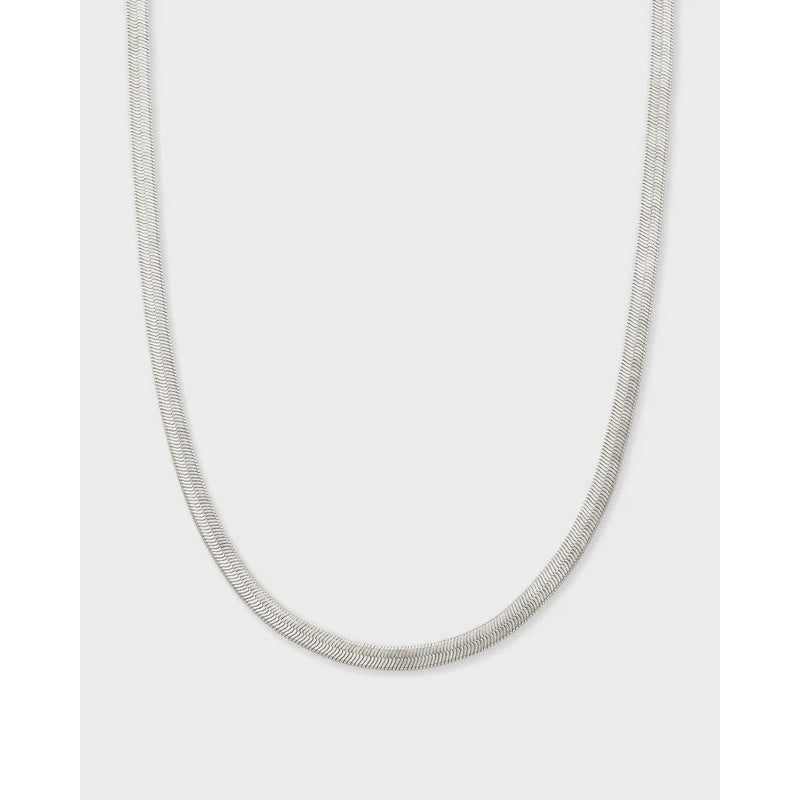 Kendra Scott- Gracie Silver Chain Necklace in White Crystal – Bluff Town  District Marketplace