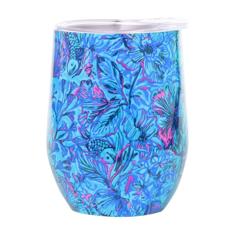Lilly Pulitzer Insulated Stemless Tumbler ( 12 oz) - Shells N Bells