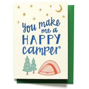 Love Card - Happy Camper