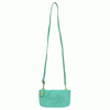 Joy Crossbody Wristlet - Light Turquoise Lux