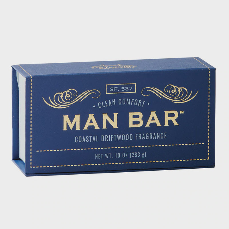 MAN BAR - Clean Comfort Coastal Driftwood (10oz)