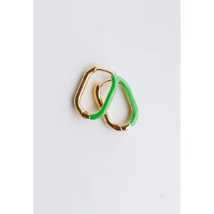 Michelle McKayla Earrings - Pine