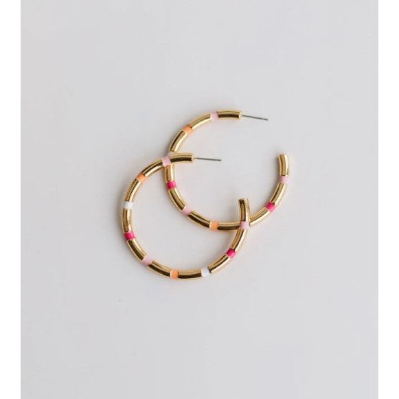Michelle McDowell Nellie Earrings - Pink