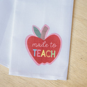 Made To Teach Tea Towel